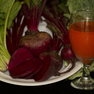 Spinach Beets Kale and Beet Juice