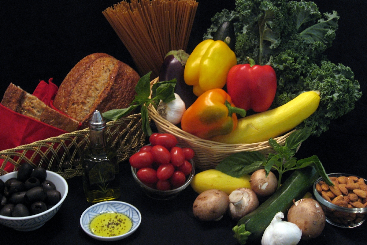 Mediterranean Diet - assorted foods