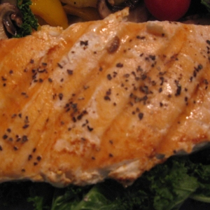 fish - grilled salmon