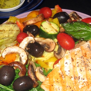 Mediterranean Diet dinner