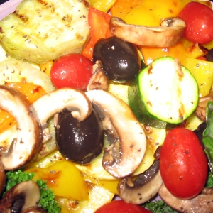 Mediterranean Diet grilled vegetables