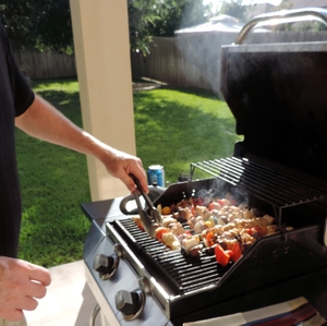 Grilling Chicken