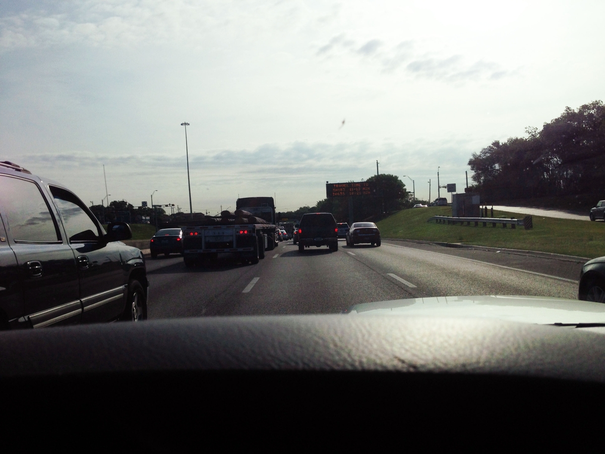 Driving in traffic