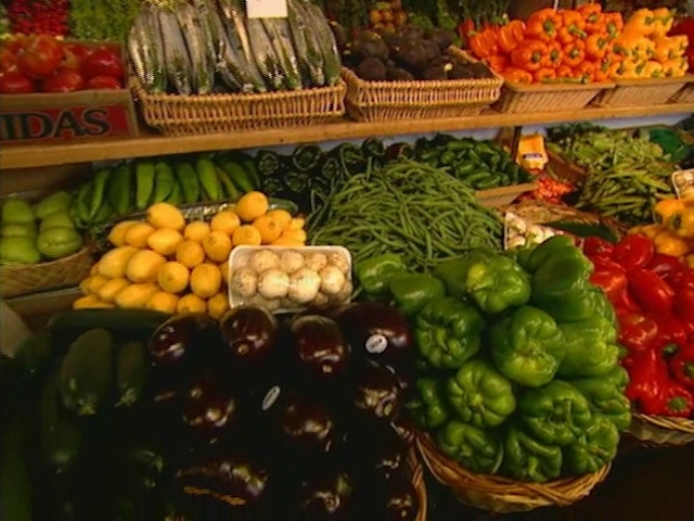 Vegetables at market