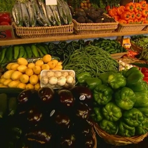 Vegetables at market