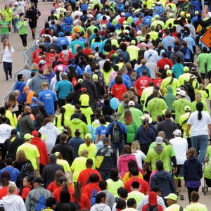 Heart Walk crowds