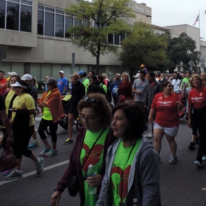 Heart Walk group walkers