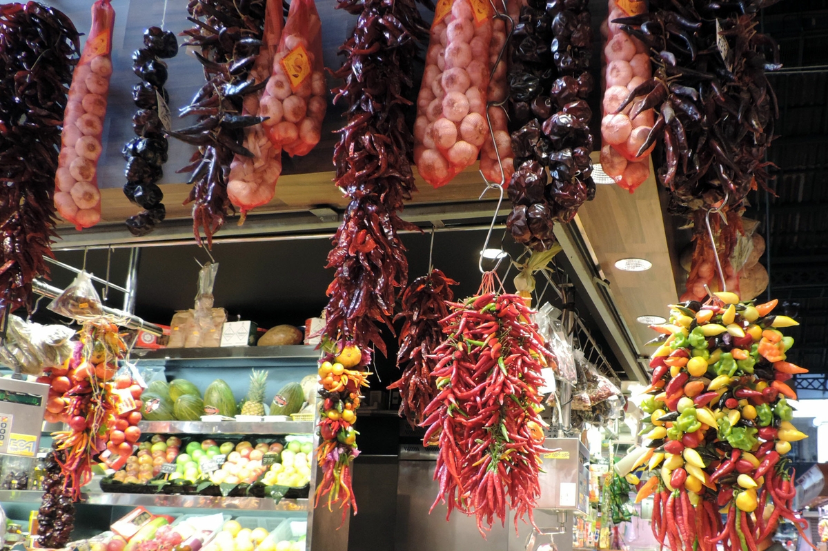 Garlic and peppers