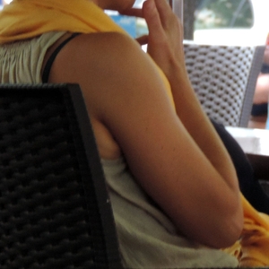 Smoking woman
