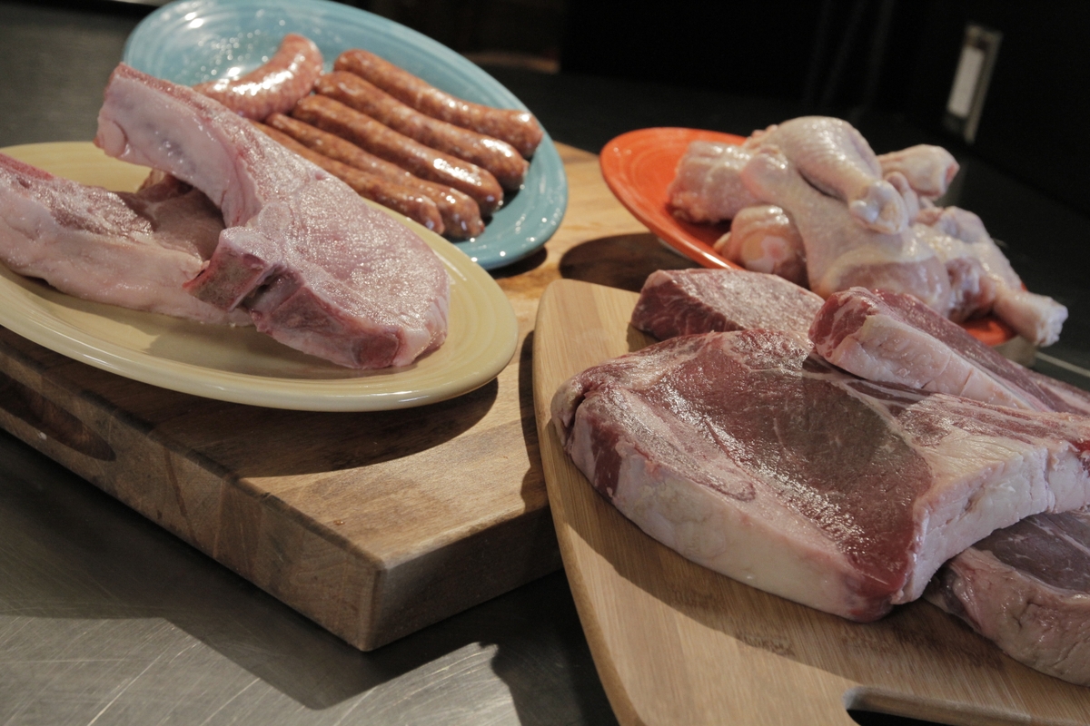 Meat (raw) - Assorted cuts