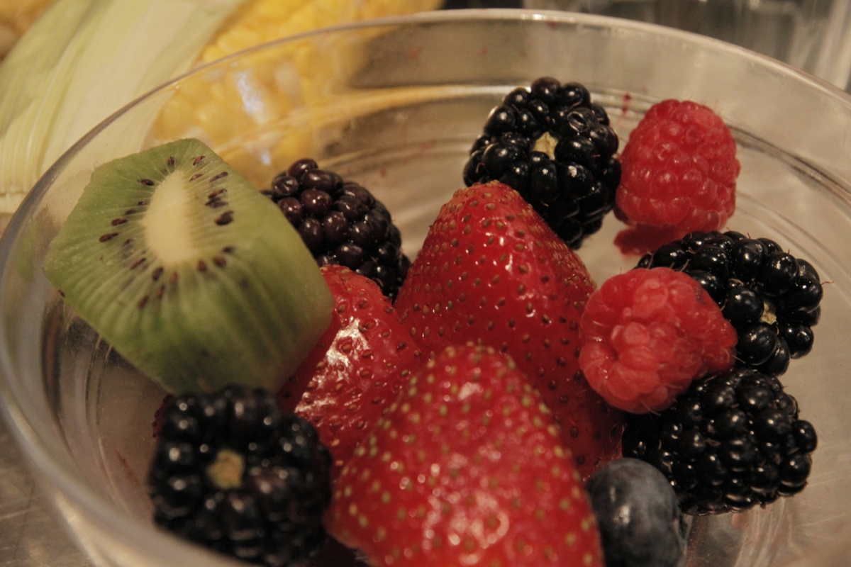 Berries in a bowl