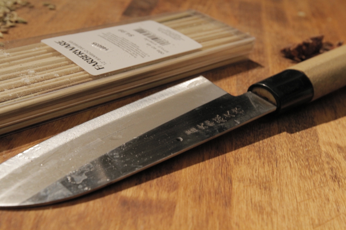Knife closeup
