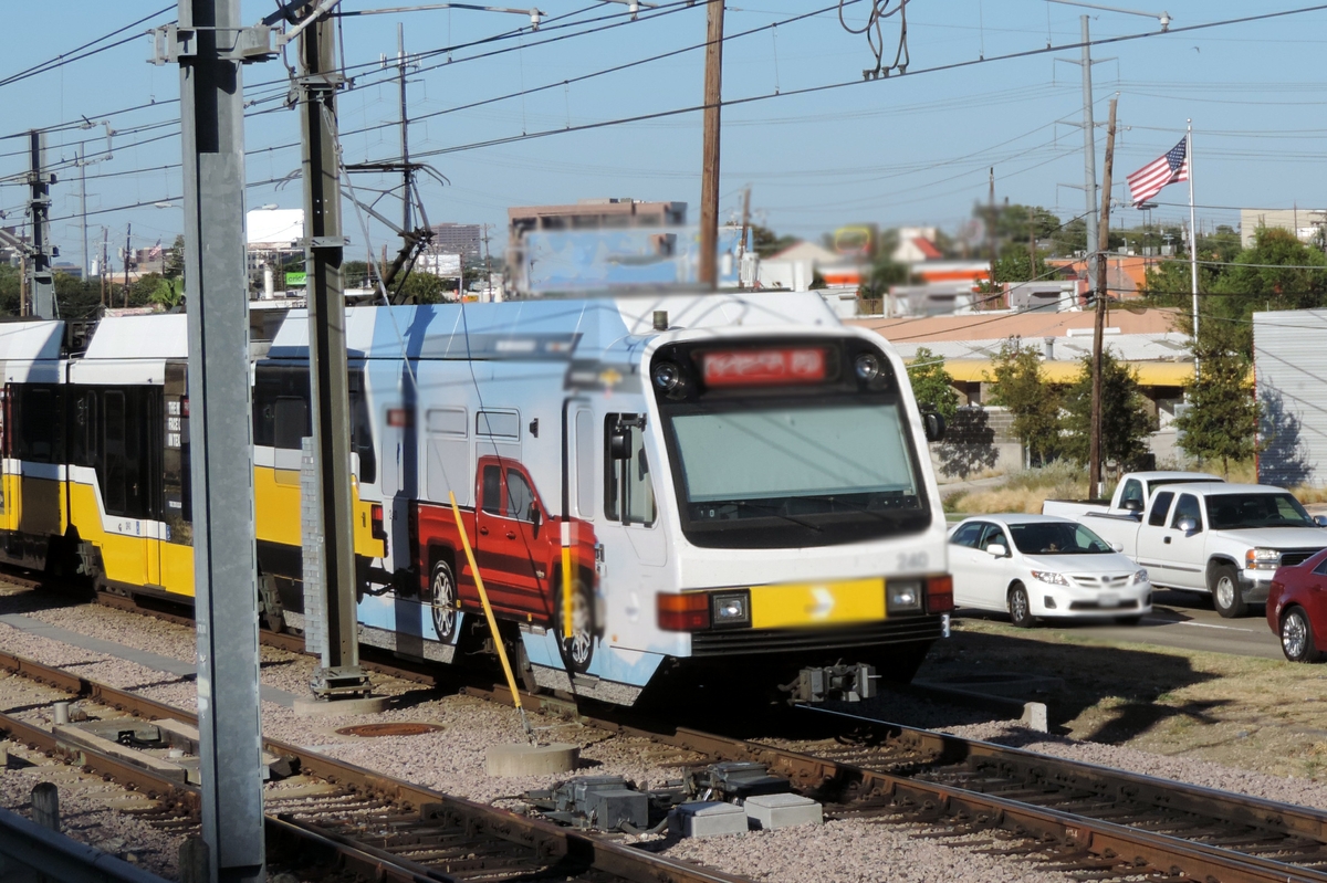 Light rail train