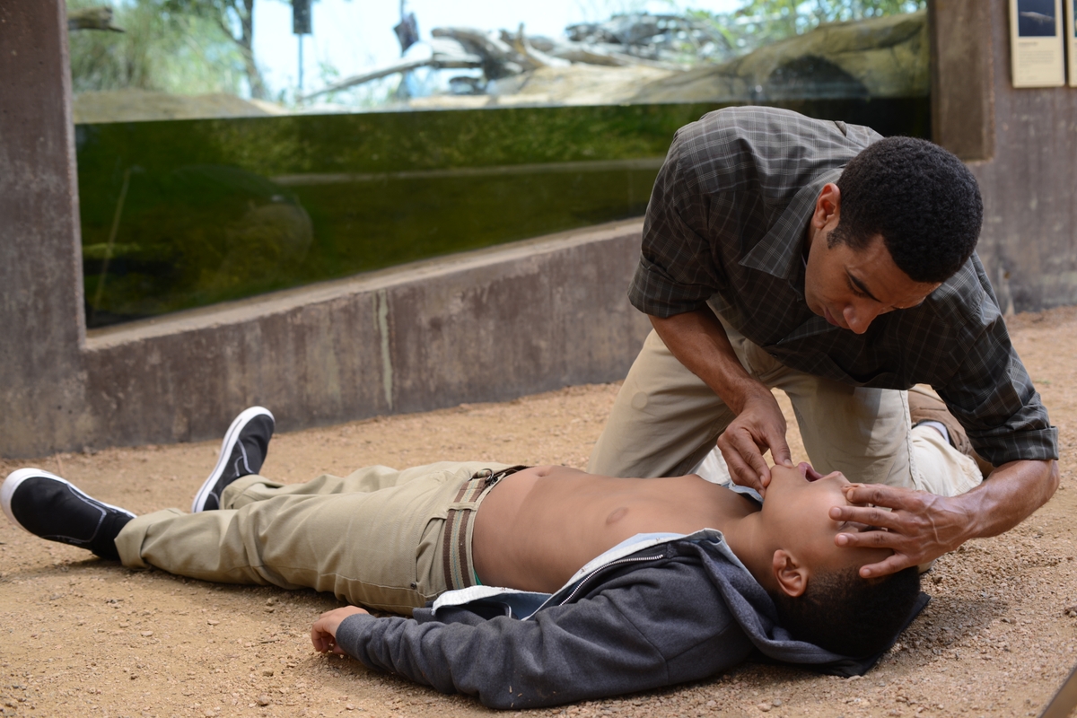 CPR reenactment 
