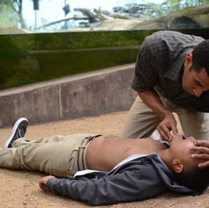 CPR reenactment 