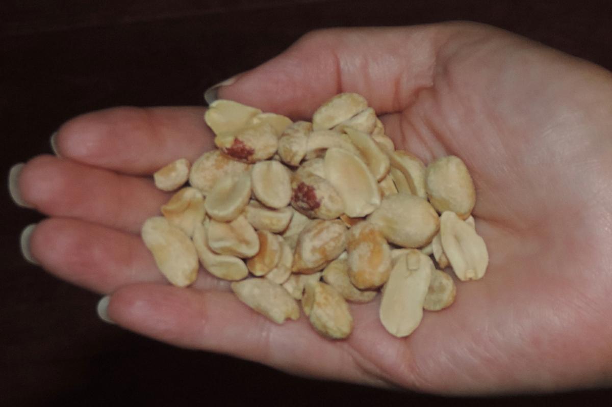 Peanuts unsalted (handful)