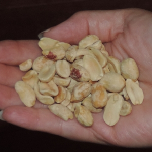 Peanuts unsalted (handful)