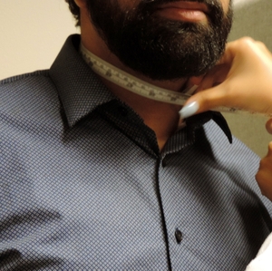 Neck measurement - man
