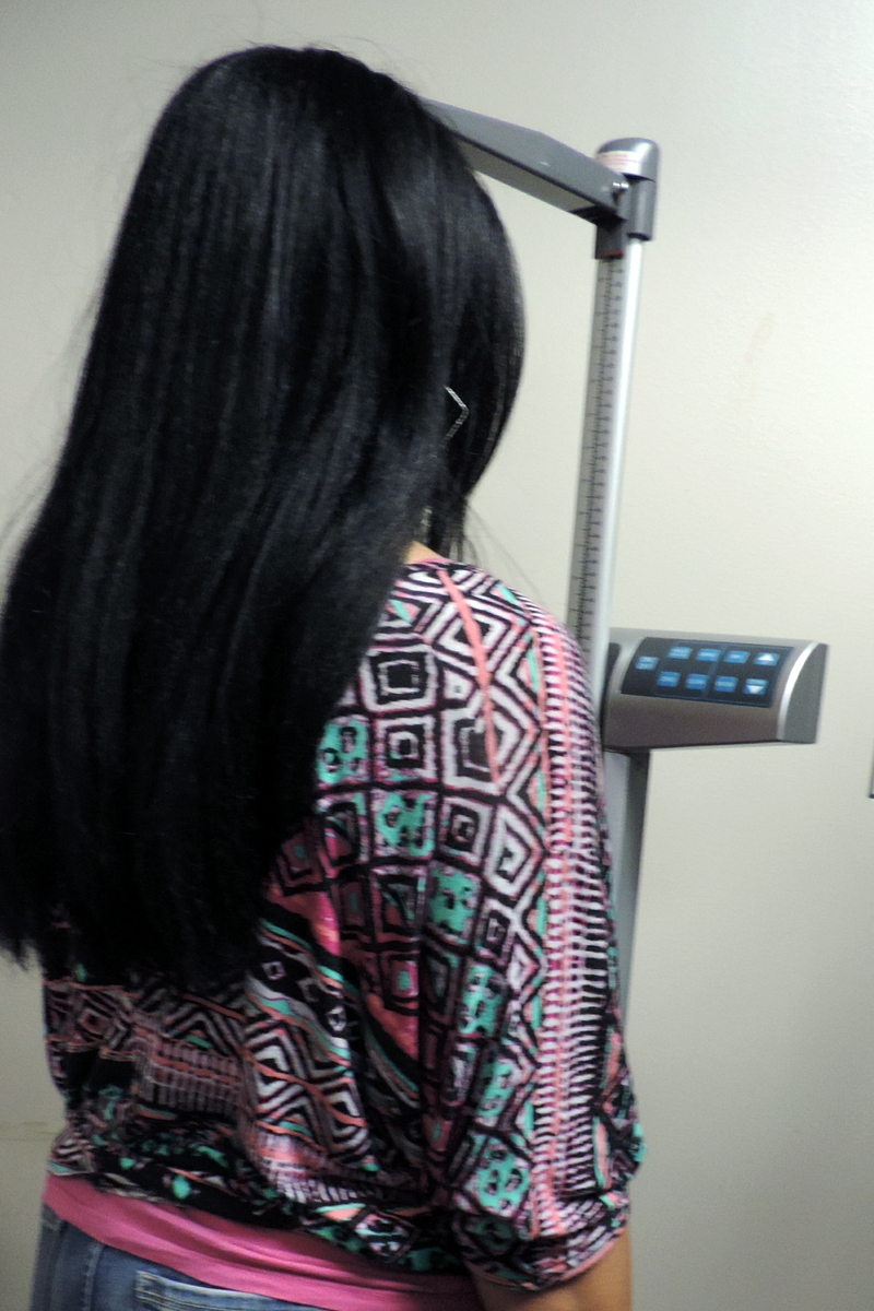 height check - woman