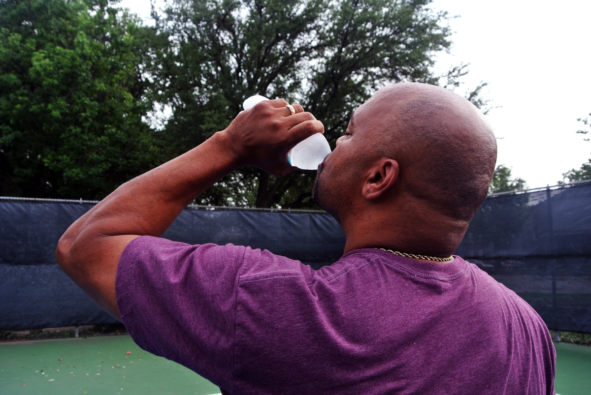Man drinking water3