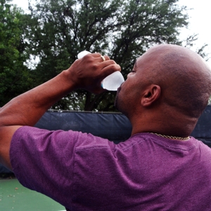 Man drinking water3