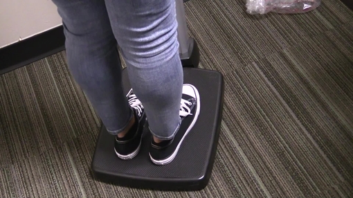 Weighing on scale B-roll