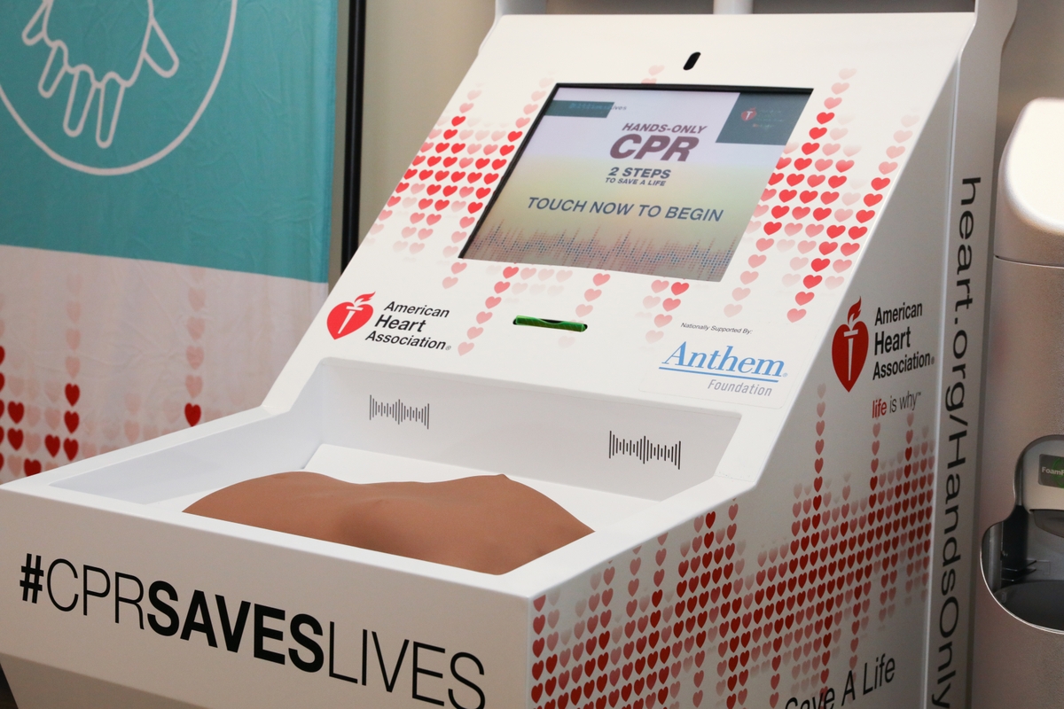 Kiosk to Learn CPR