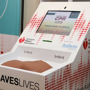 Kiosk to Learn CPR