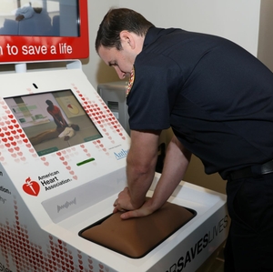 American Heart Association and MidFirst Bank launch Hands-Only CPR training kiosk at local museum to teach life-saving skill 