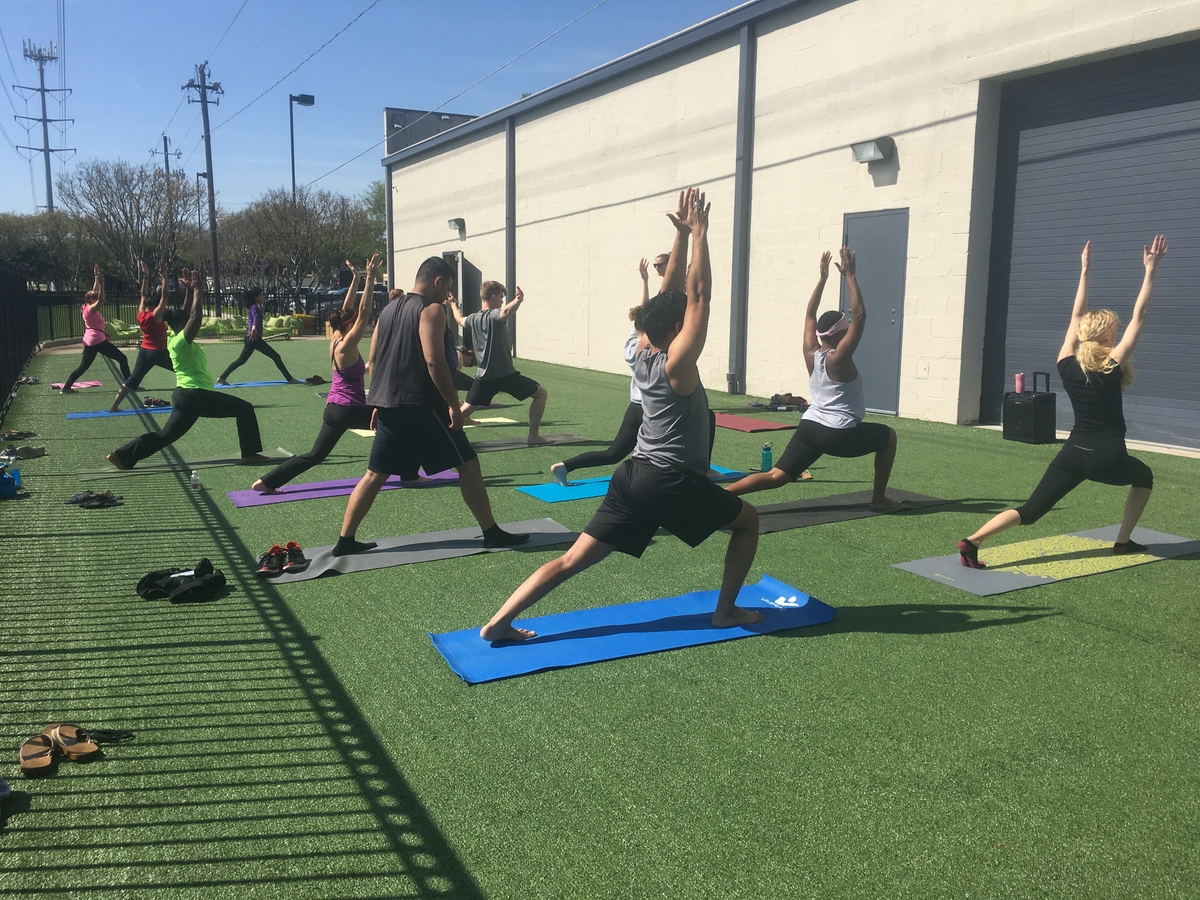 Group exercise class