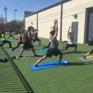 Group exercise class
