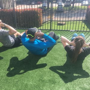 Group core exercise