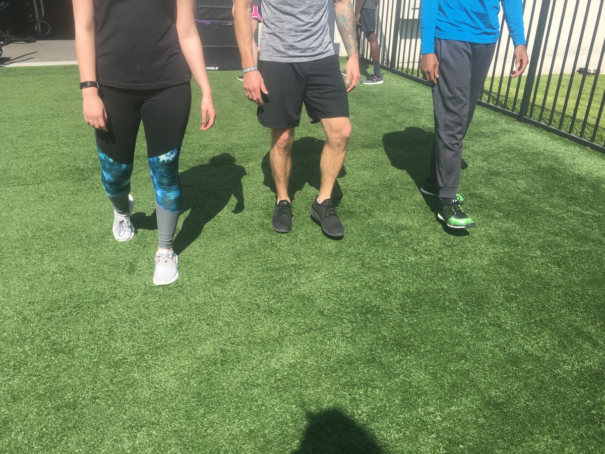 Group walking