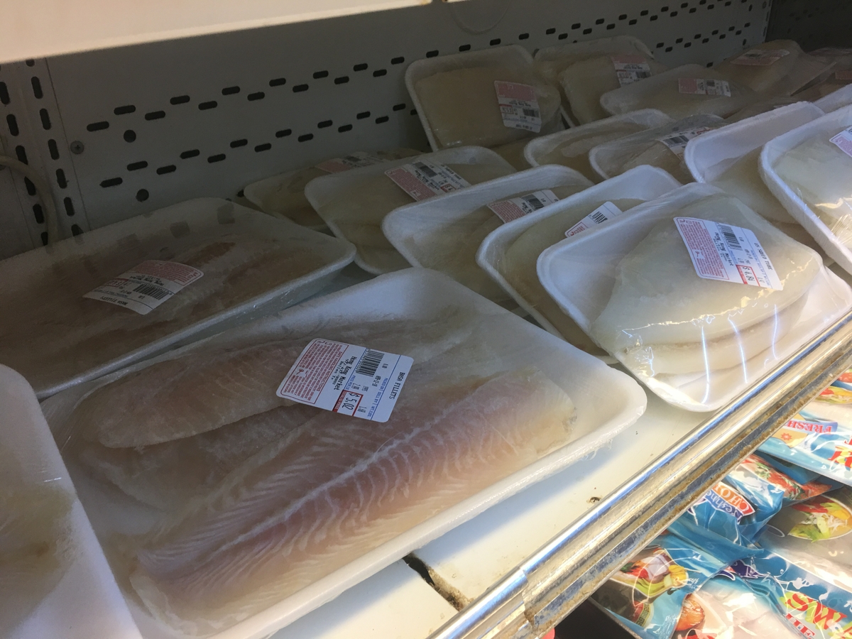 Packaged fish