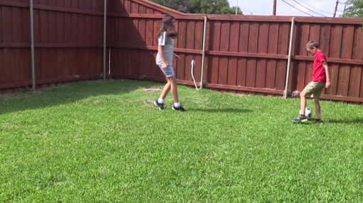 Playing outside