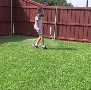 Playing outside