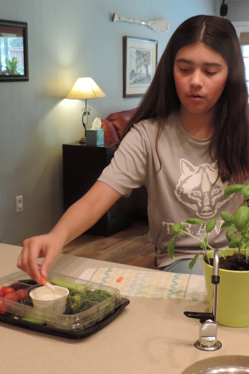 Healthy afternoon snacking
