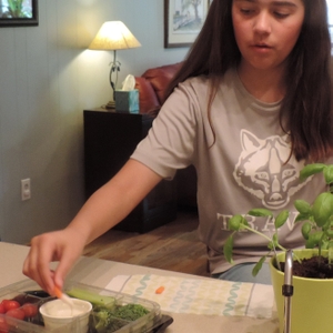 Healthy afternoon snacking