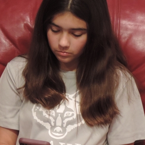 Girl on cell phone
