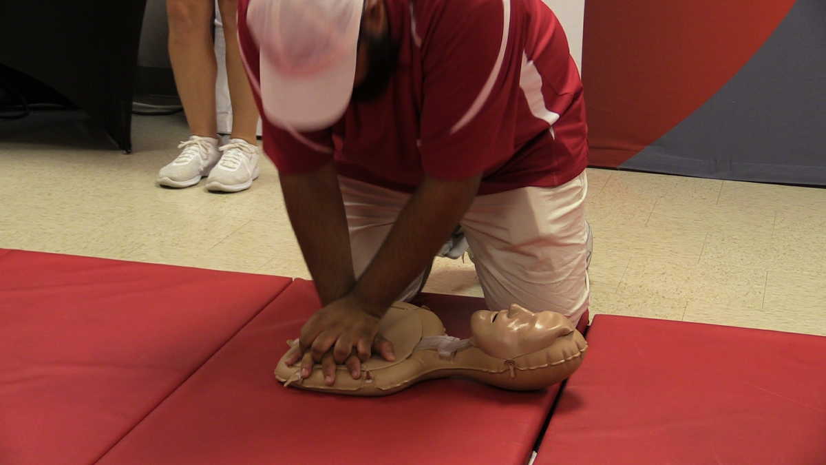CPR demonstration
