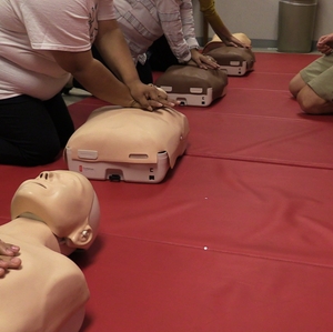 CPR group demonstration