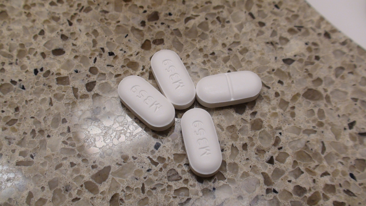 Opioids on counter