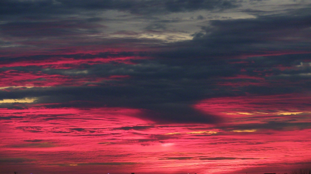sunrise close up