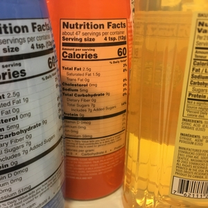 Nutrition labels