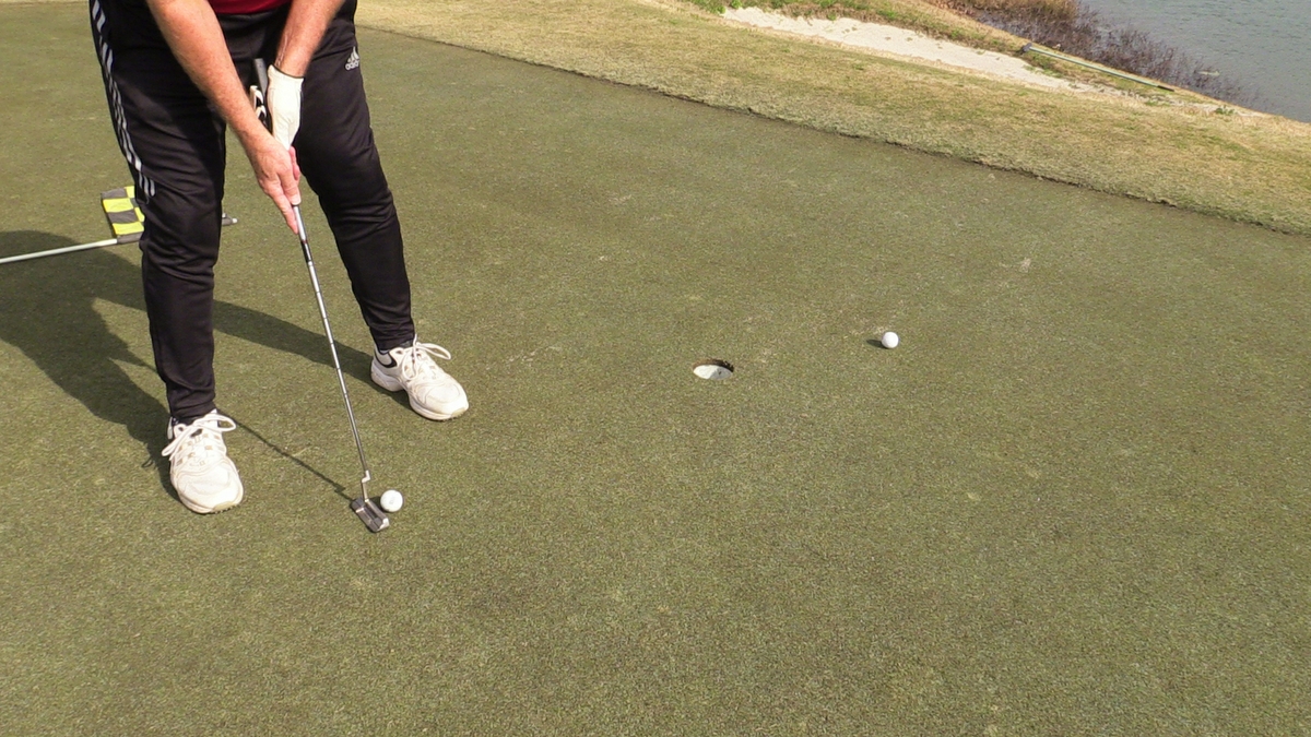 Man putting 2