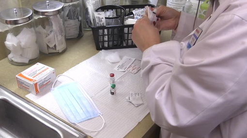 Shingles vaccine b-roll
