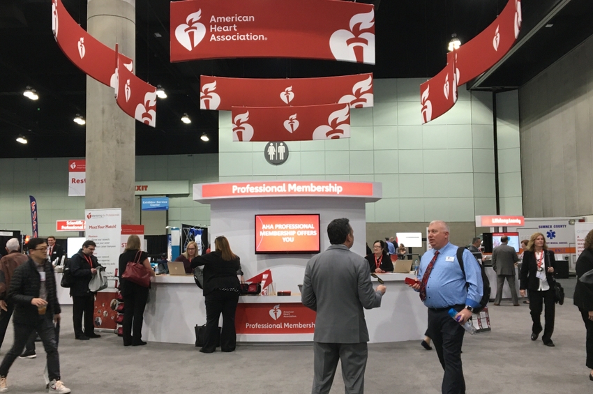Photo | Professional membership booth | American Heart Association