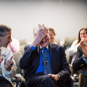 Peter Libby, M.D., reacts to AHA Award annoucement