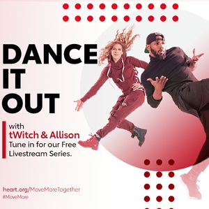 Move through the tough times, together, with tWitch and Allison Boss, dancing duo and TV personalities