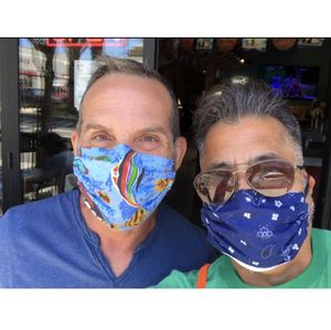 LGBT Couple Latino man